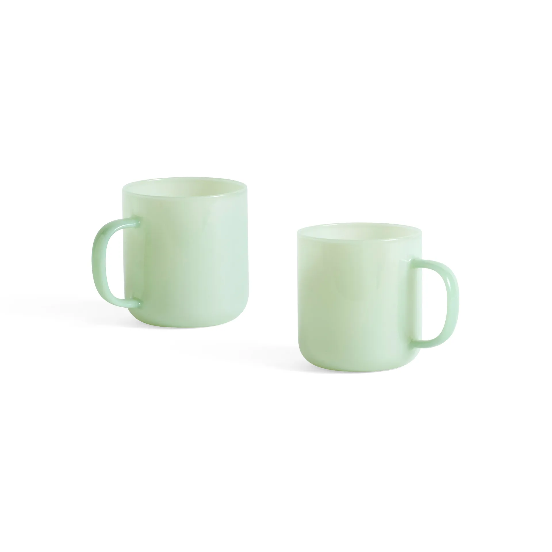 Borosilicate Tasse 30cl 2er Pack, Jade light green HAY