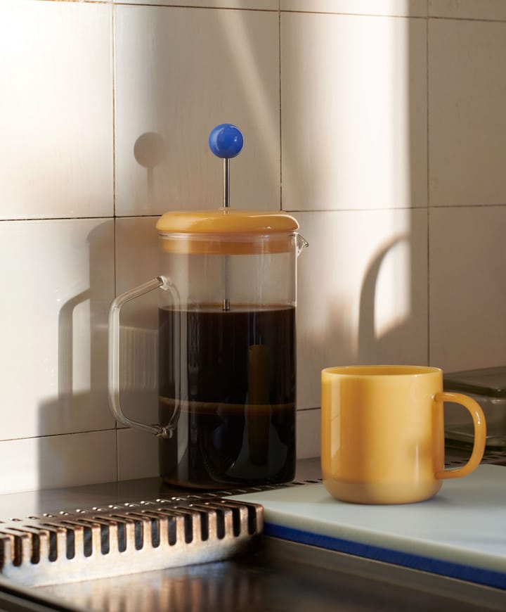 Borosilicate Tasse 30cl 2er Pack, Jade yellow HAY