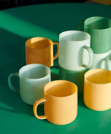 Borosilicate Tasse 30cl 2er Pack - Jade yellow - HAY