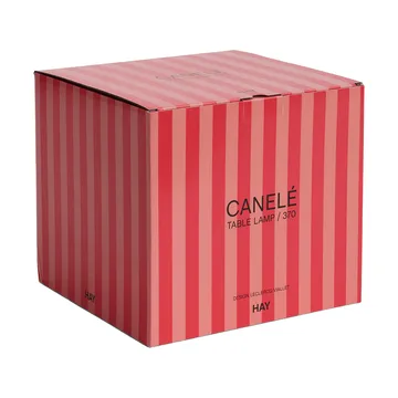 Canelé Tischleuchte - Tomato' red - HAY