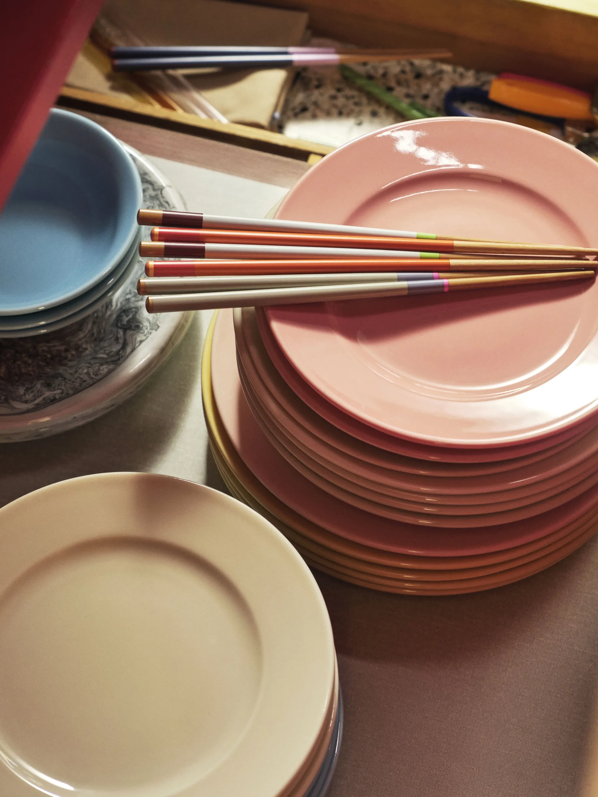 Colour Essstäbchen 6er Pack, Multi HAY