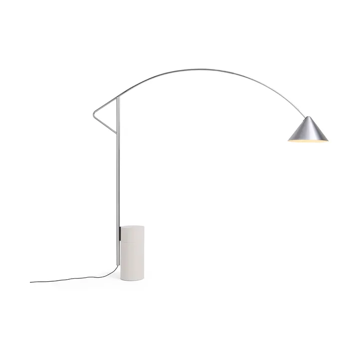 Compass Stehlampe - Silberfarben - HAY