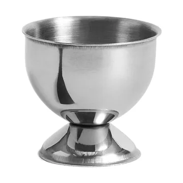 Essential Steel Eierbecher - Edelstahl, 4,5×Ø4,5 cm - HAY