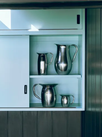 Indian Steel Pitcher Kanne - Tall 0,9 L - HAY