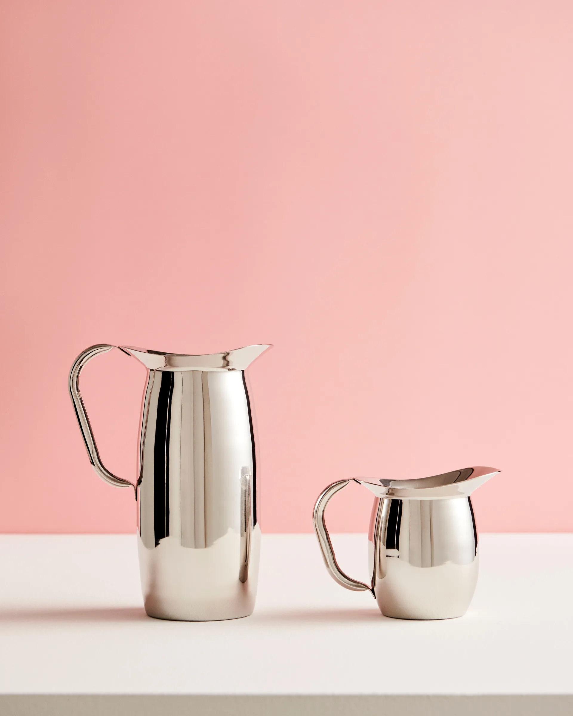 Indian Steel Pitcher Kanne, Tall 0,92 L HAY