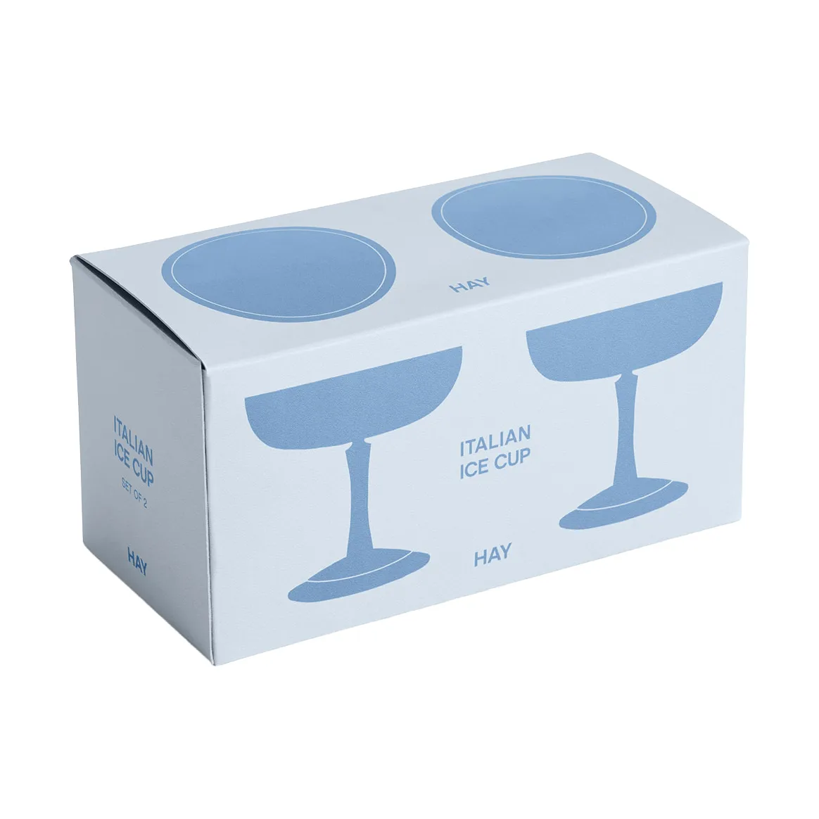 Italian Ice Cup Dessertschale, Edelstahl HAY