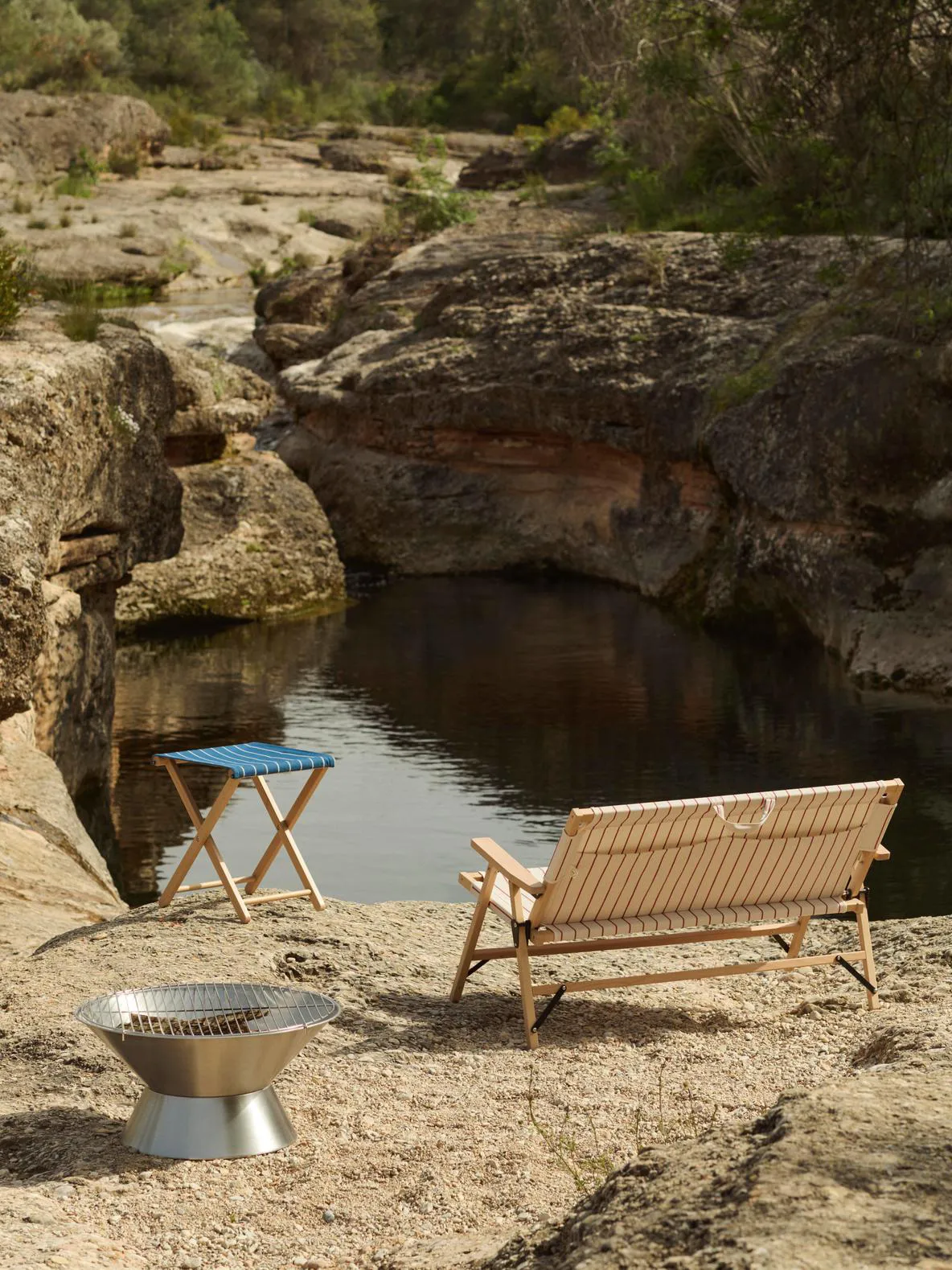 Outdoor Market Grill, Edelstahl, Ø60 cm HAY