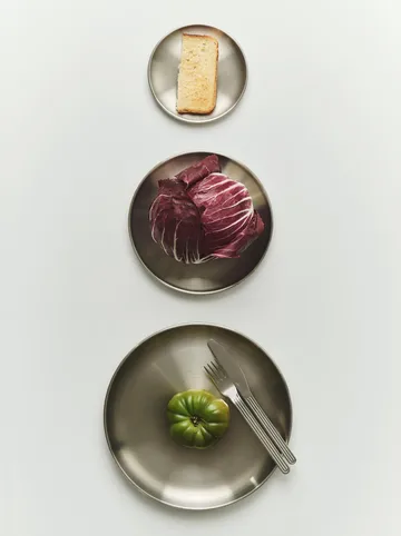 Outdoor Market Teller - Edelstahl, Ø13,5 cm, 2er Pack - HAY