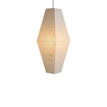 Paper Shade Prism Lampenschirm - Classic white, 40x110 cm - HAY