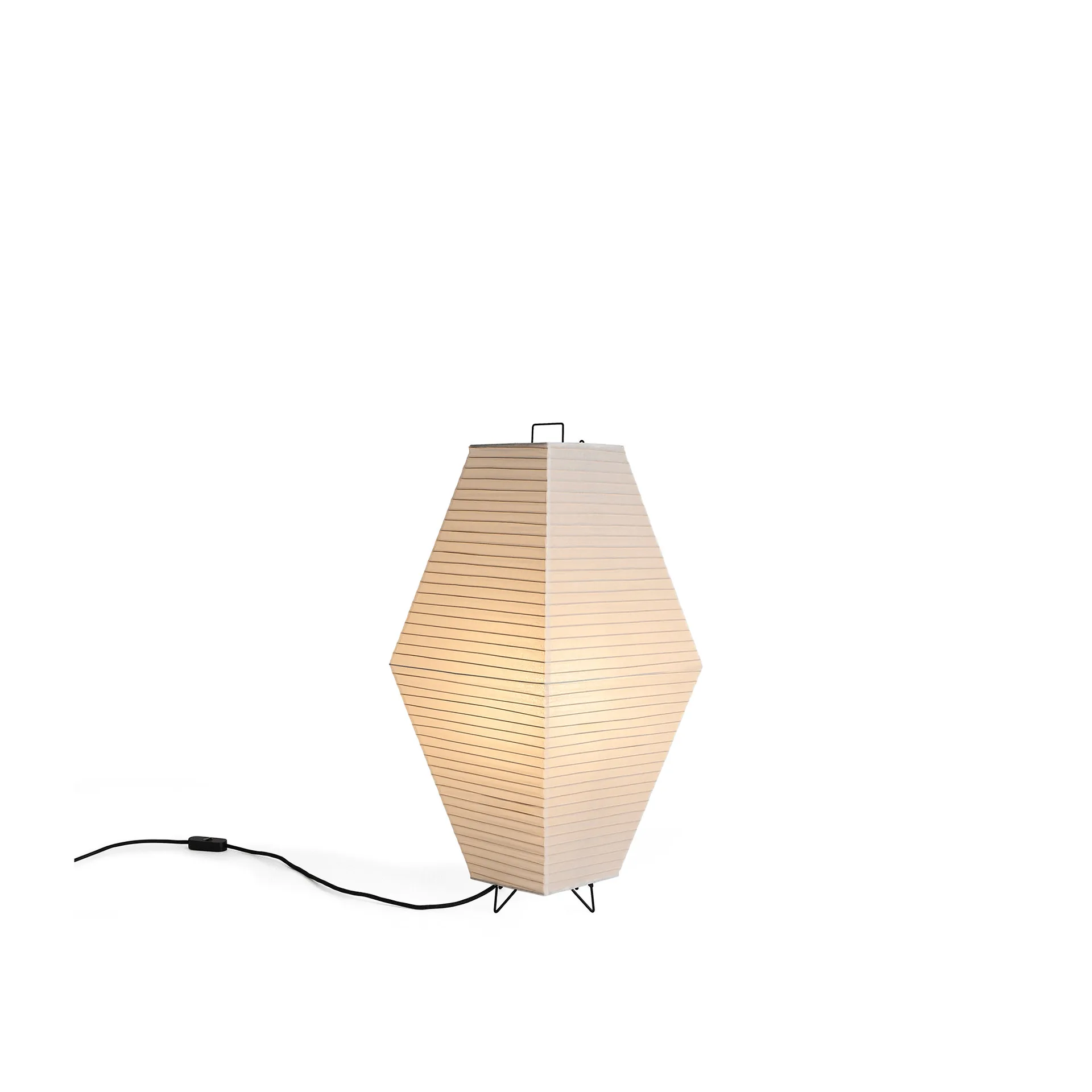Paper Shade Prism Lampenschirm für Steh- und Tischlampe, Classic white, 30x66 cm HAY