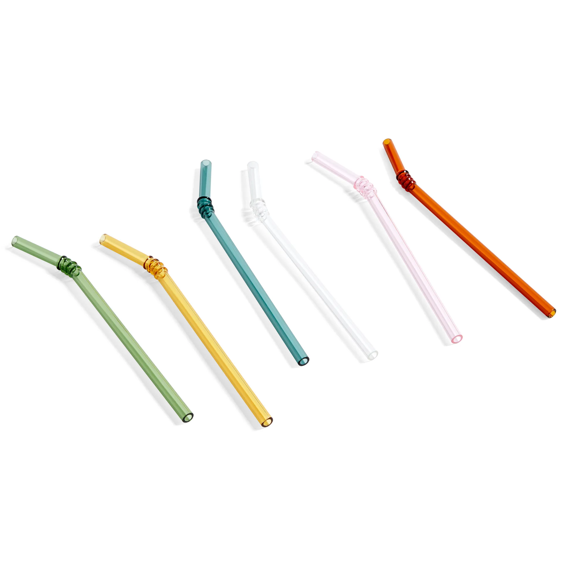 Sip Swirl Trinkhalm 6er Pack, Multi HAY