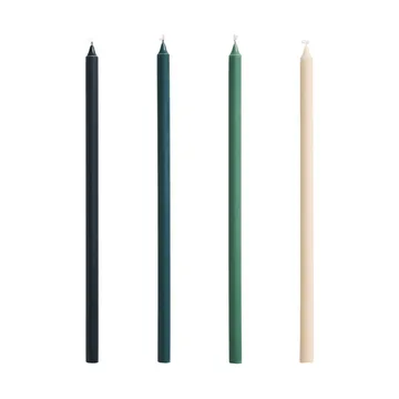 Slim Kerzen 4er-Pack - Green-dark green - HAY
