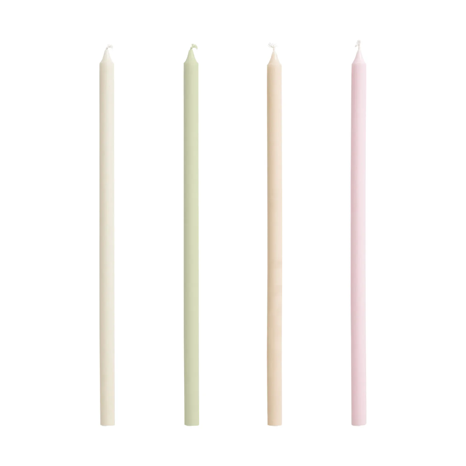 Slim Kerzen 4er-Pack, Pastels HAY