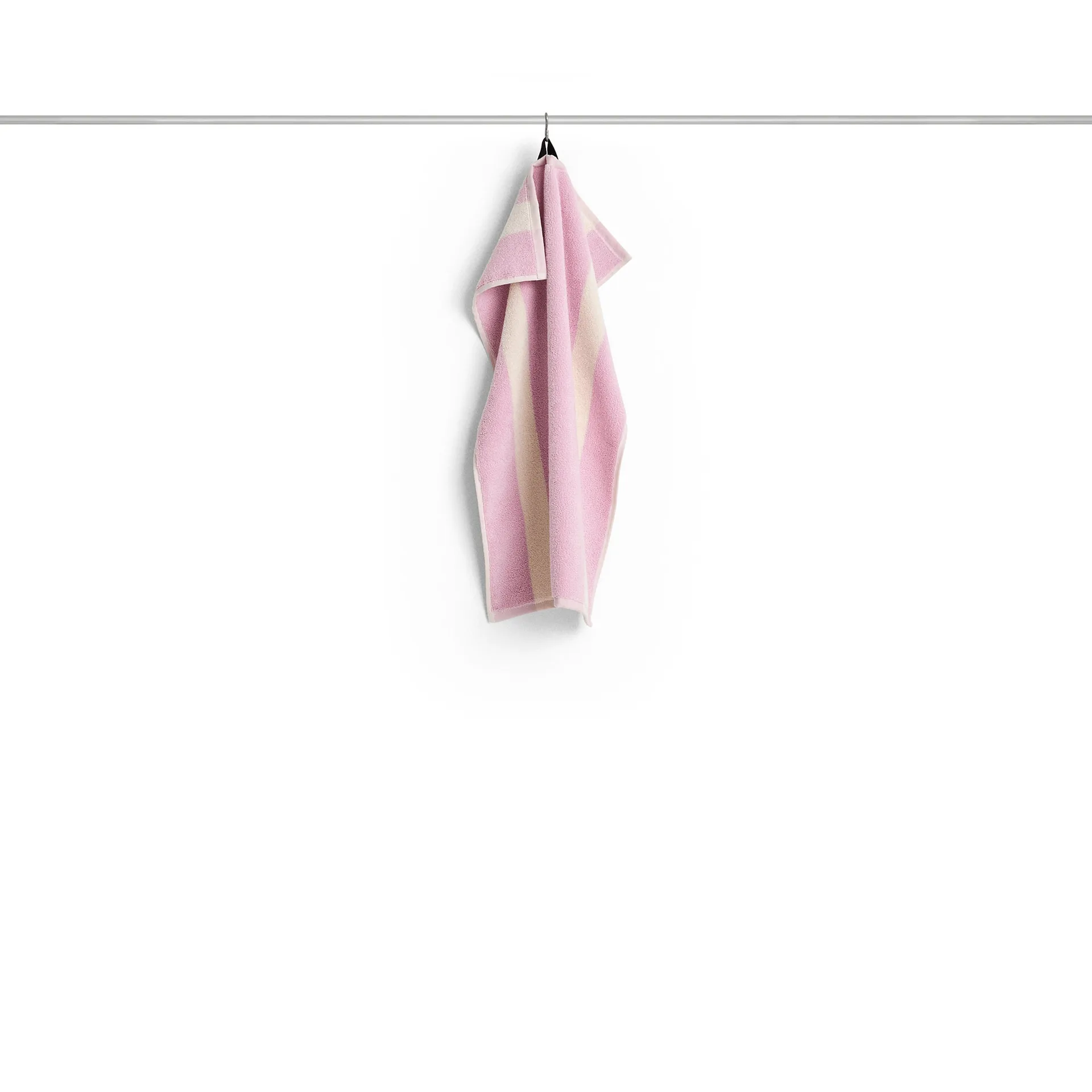 Stripe Handtuch, Cool pink, 40x60 cm HAY