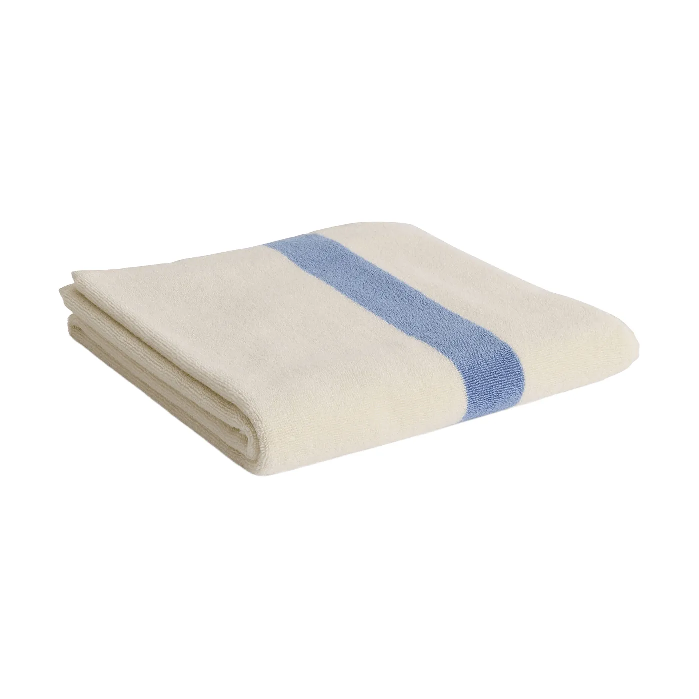 Stripe Handtuch, Dusty blue, 70x140 cm HAY