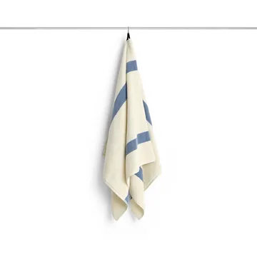 Stripe Handtuch - Dusty blue, 70x140 cm - HAY