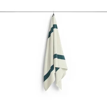 Stripe Handtuch - Petrol blue, 70x140 cm - HAY