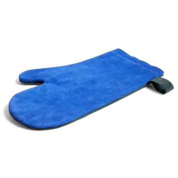 Suede Ofenhandschuh - Blau - HAY