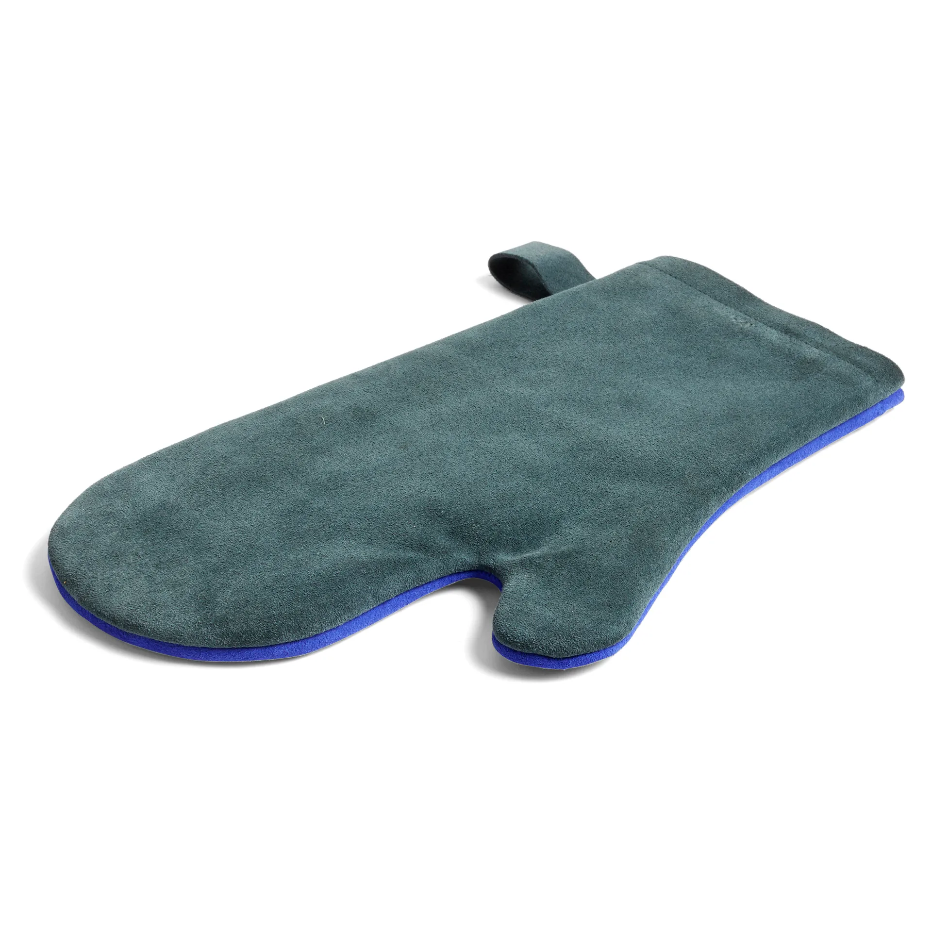 Suede Ofenhandschuh, Blau HAY