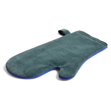 Suede Ofenhandschuh - Blau - HAY