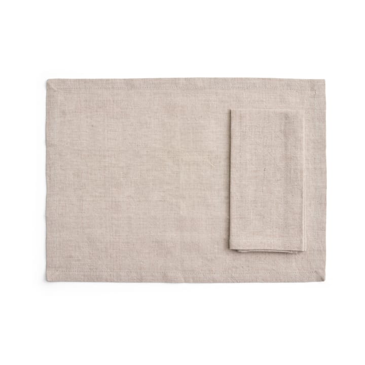 Tavolo Tischset/Serviette 4er-Pack - Soft beige - HAY