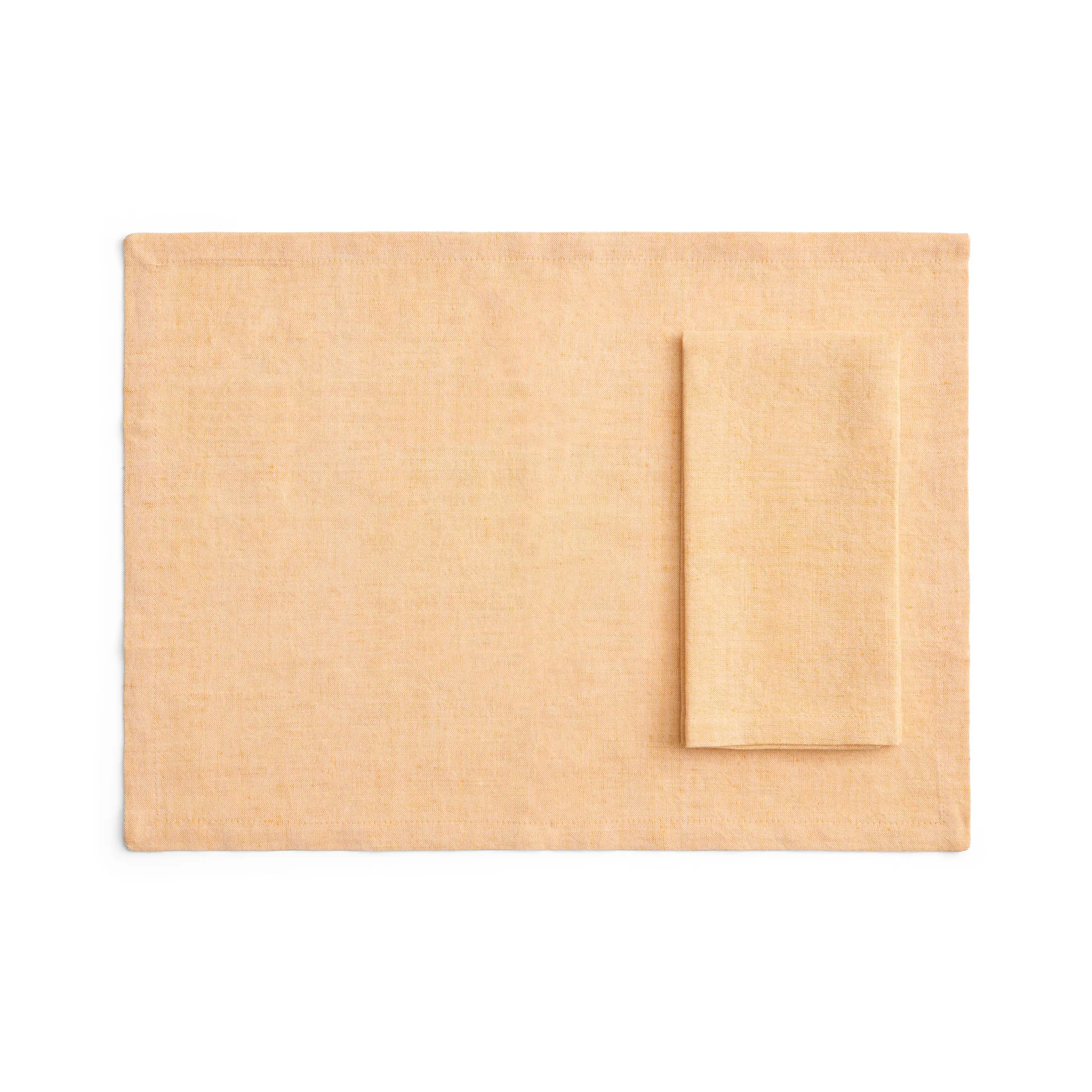 Tavolo Tischset/Serviette 4er-Pack, Soft orange HAY