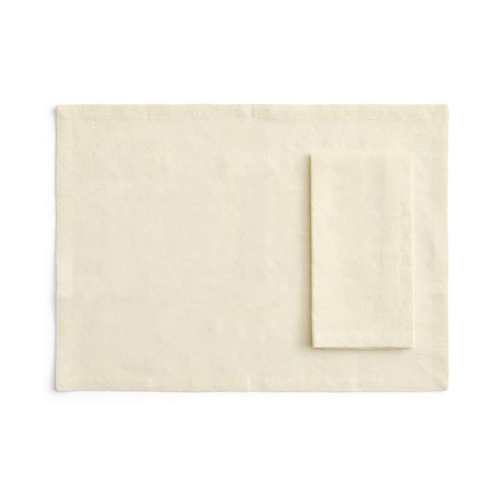 Tavolo Tischset/Serviette 4er-Pack - Soft yellow - HAY