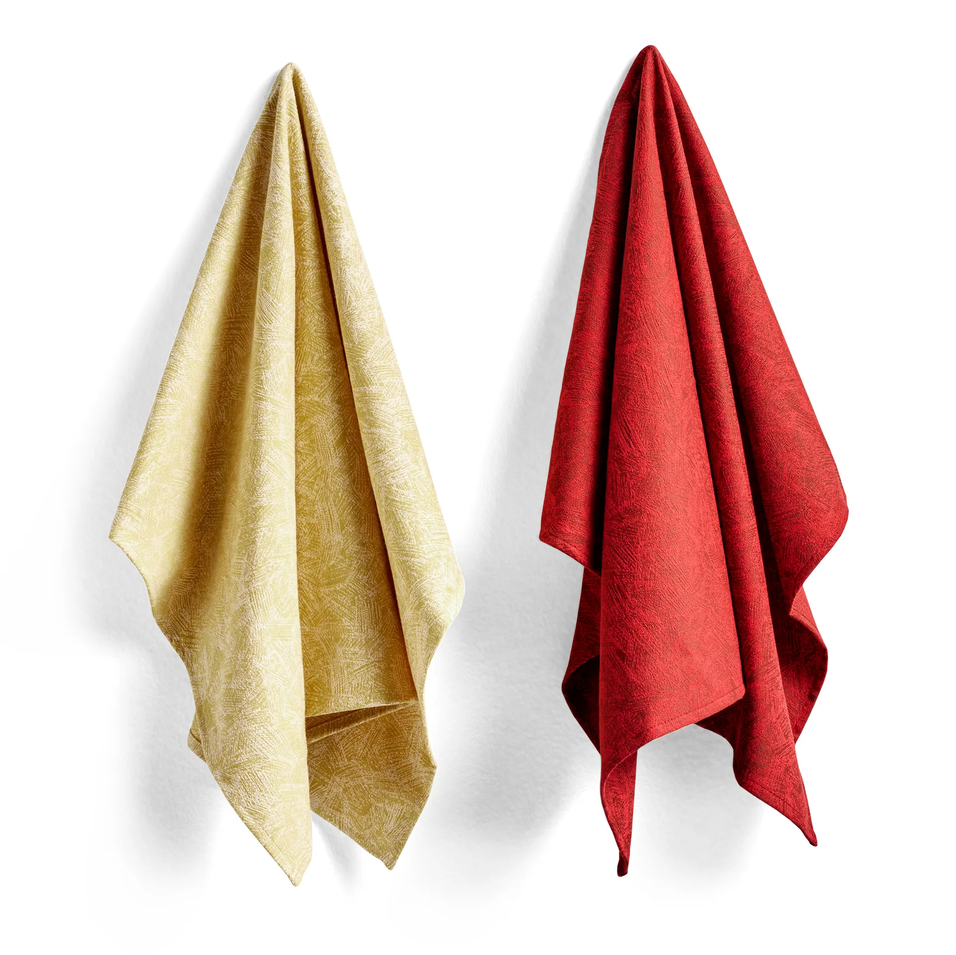 Tea Towel Ballpoint scribble Geschirrtuch 2er Pack, No 5 HAY