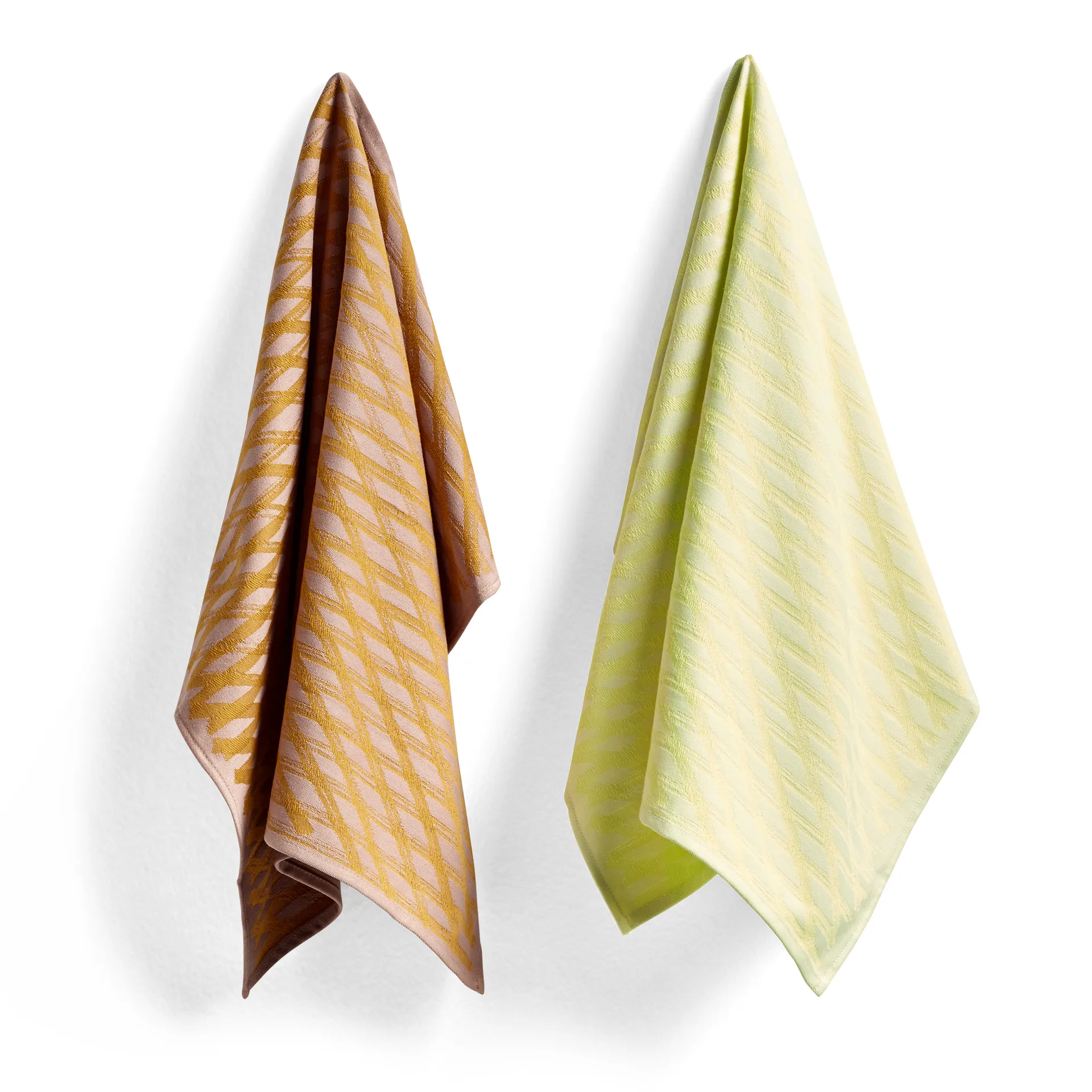Tea Towel Marker diamond Geschirrtuch 2er Pack, No 1 HAY