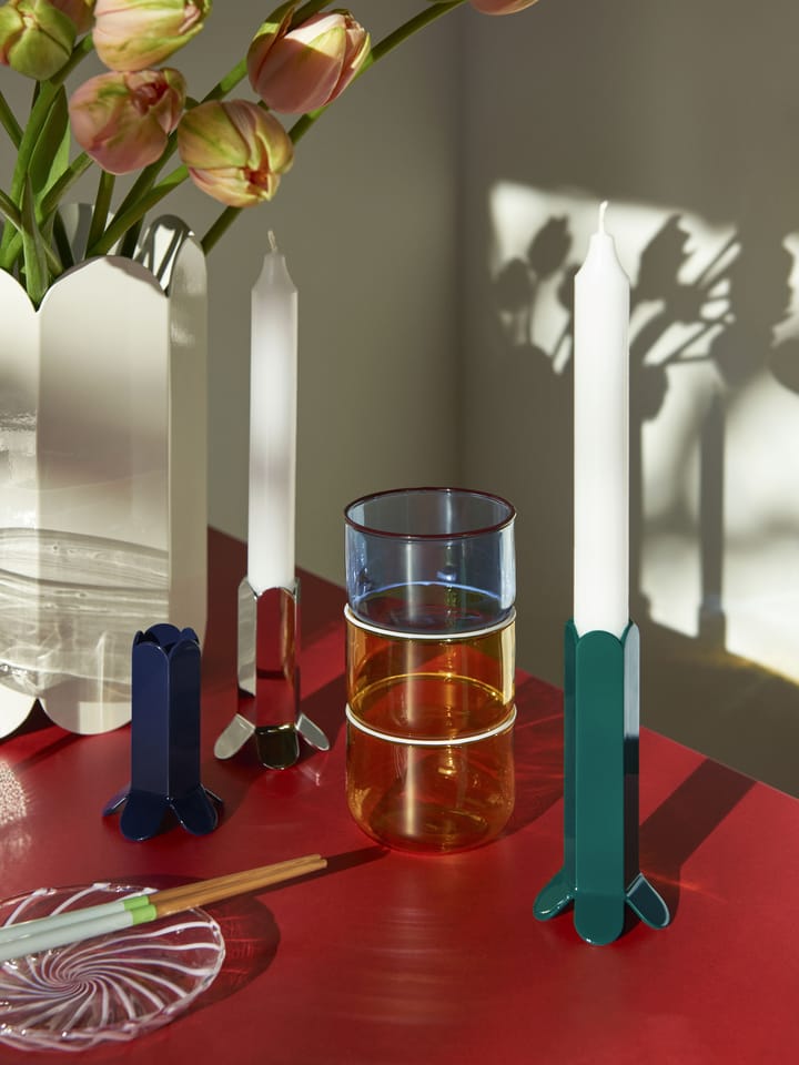 Tint Glas 20cl 2er Pack, Hellgelb-weißer Rand HAY