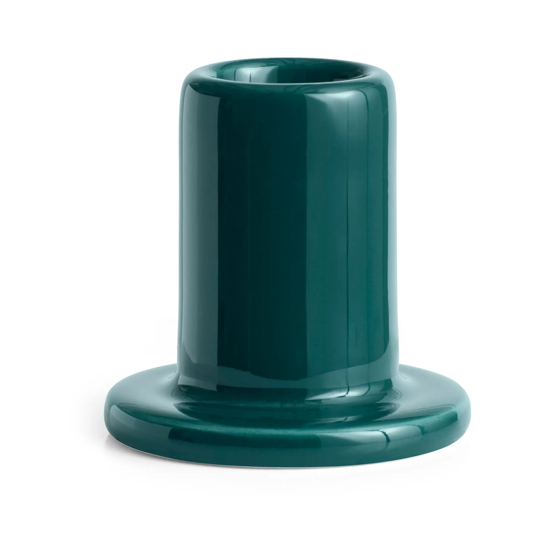 Tube Kerzenhalter 5cm, Dark green HAY