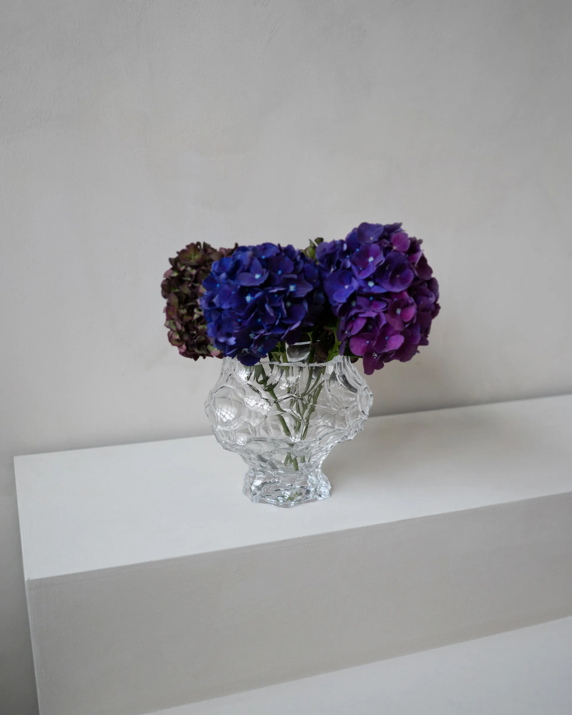 Canyon medium Vase 18 cm, Clear Hein Studio