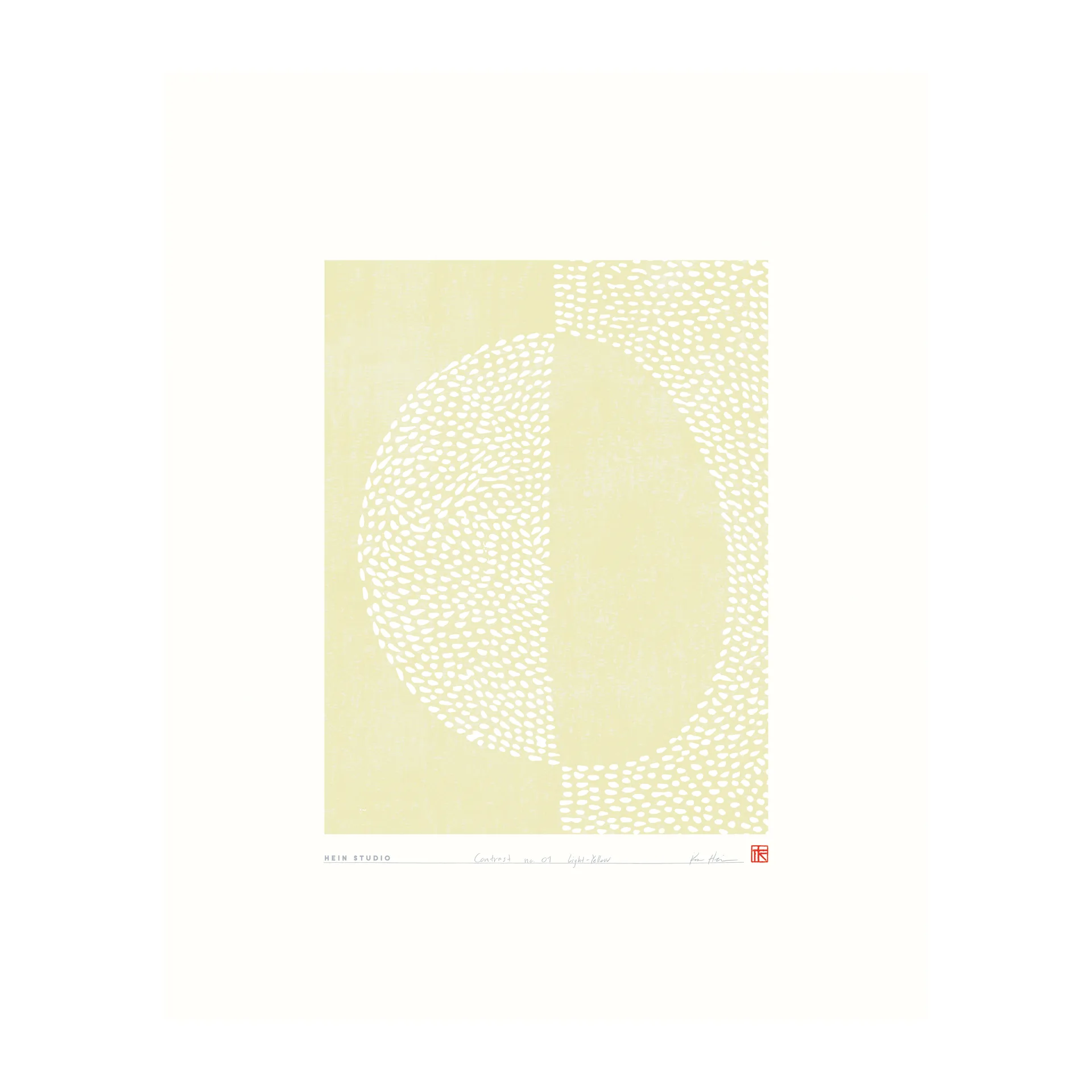 Contrast Poster 40 x 50 cm, No. 01 Hein Studio