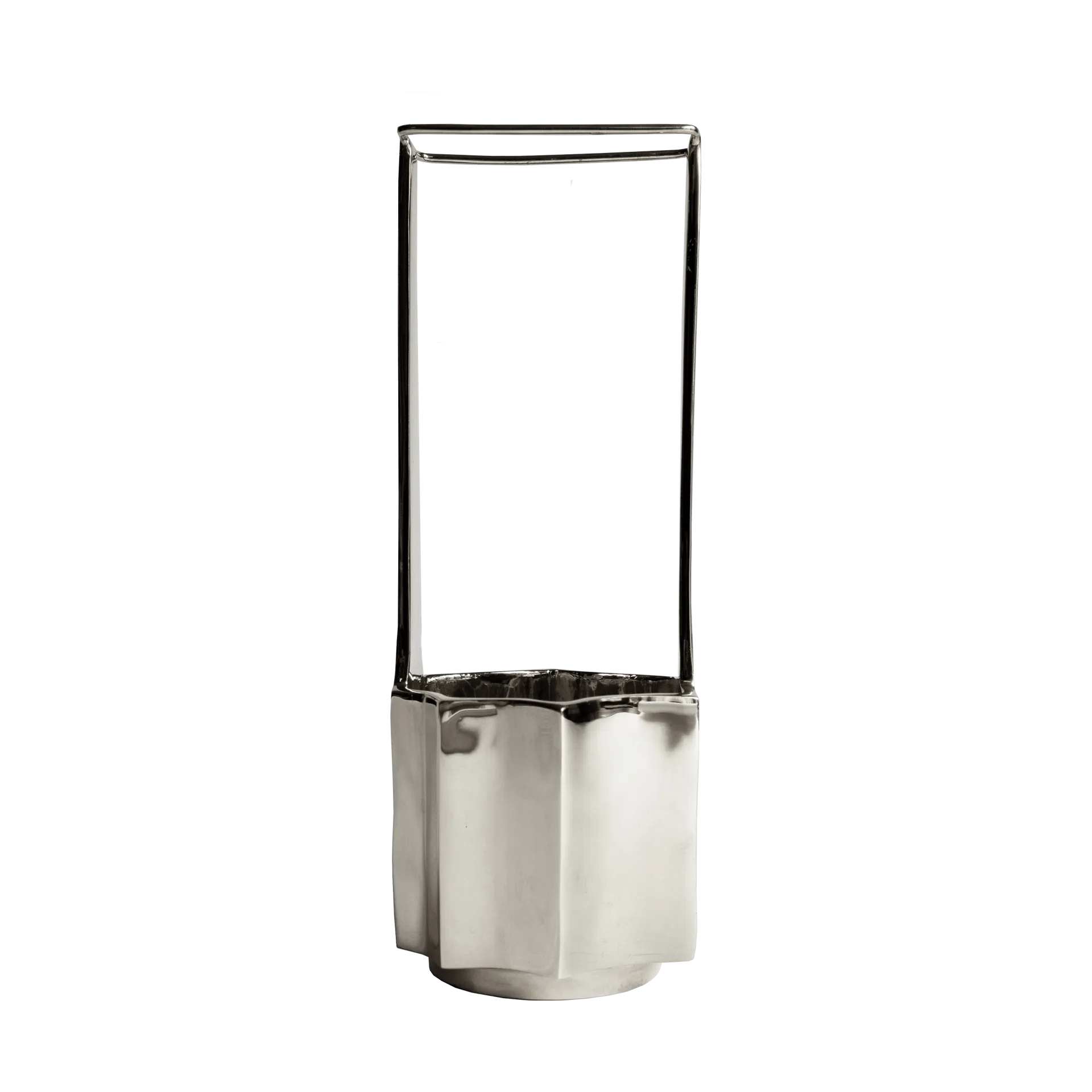 Ikebana Vase 30 cm, Nickel Hein Studio