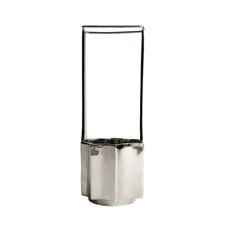 Ikebana Vase 30 cm - Nickel - Hein Studio