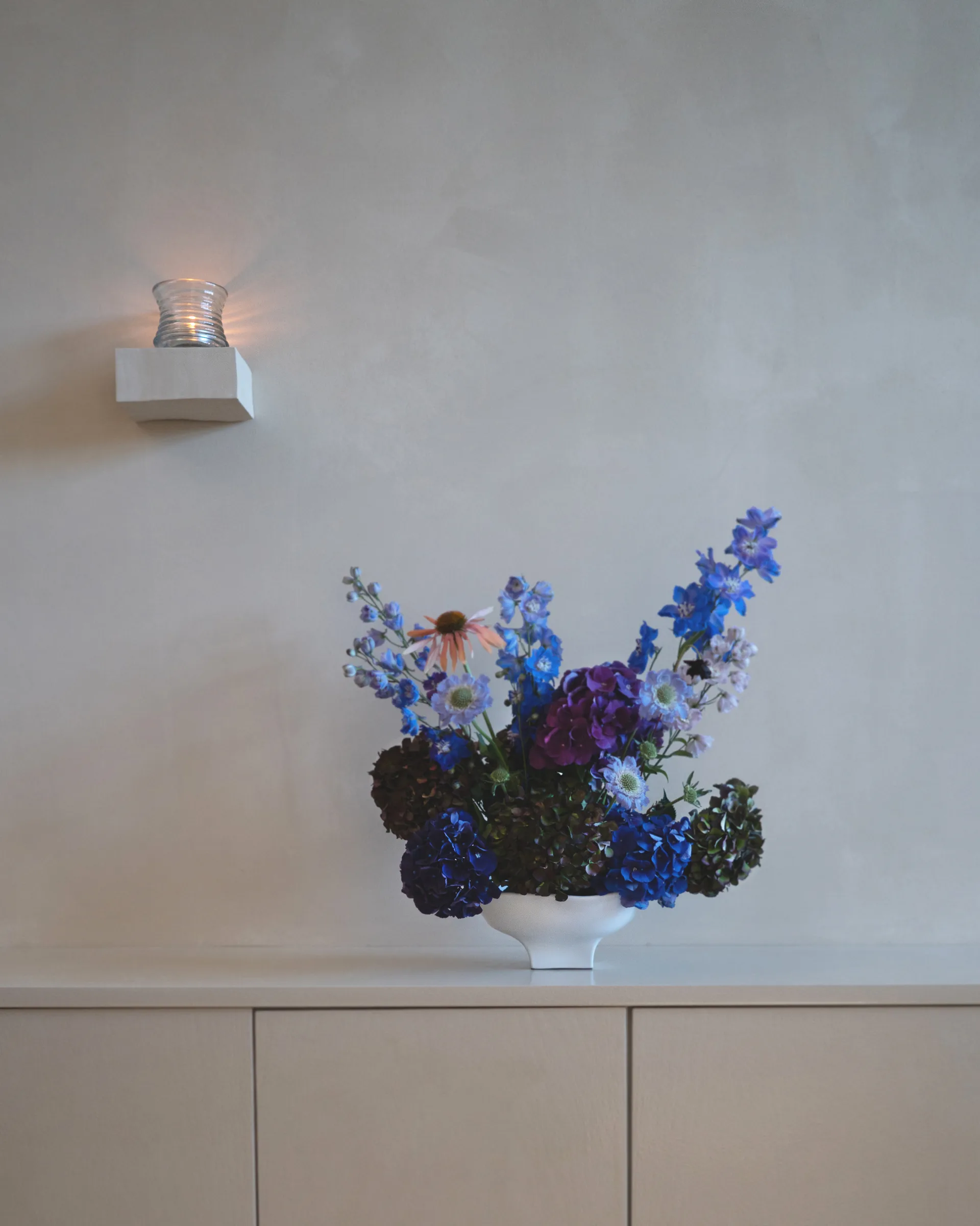 Nami Schale groß 20x23 cm, White Hein Studio