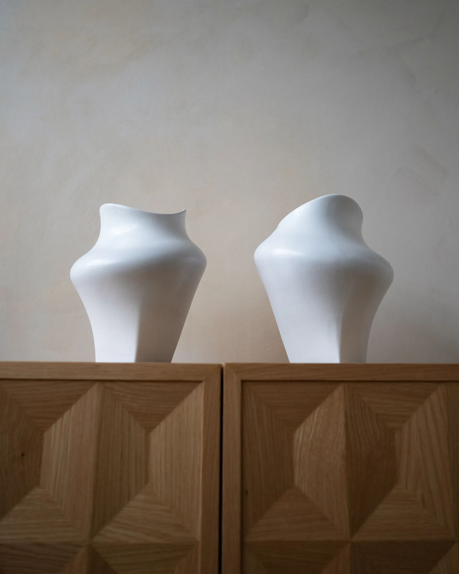 Nami Vase 20 cm, White Hein Studio