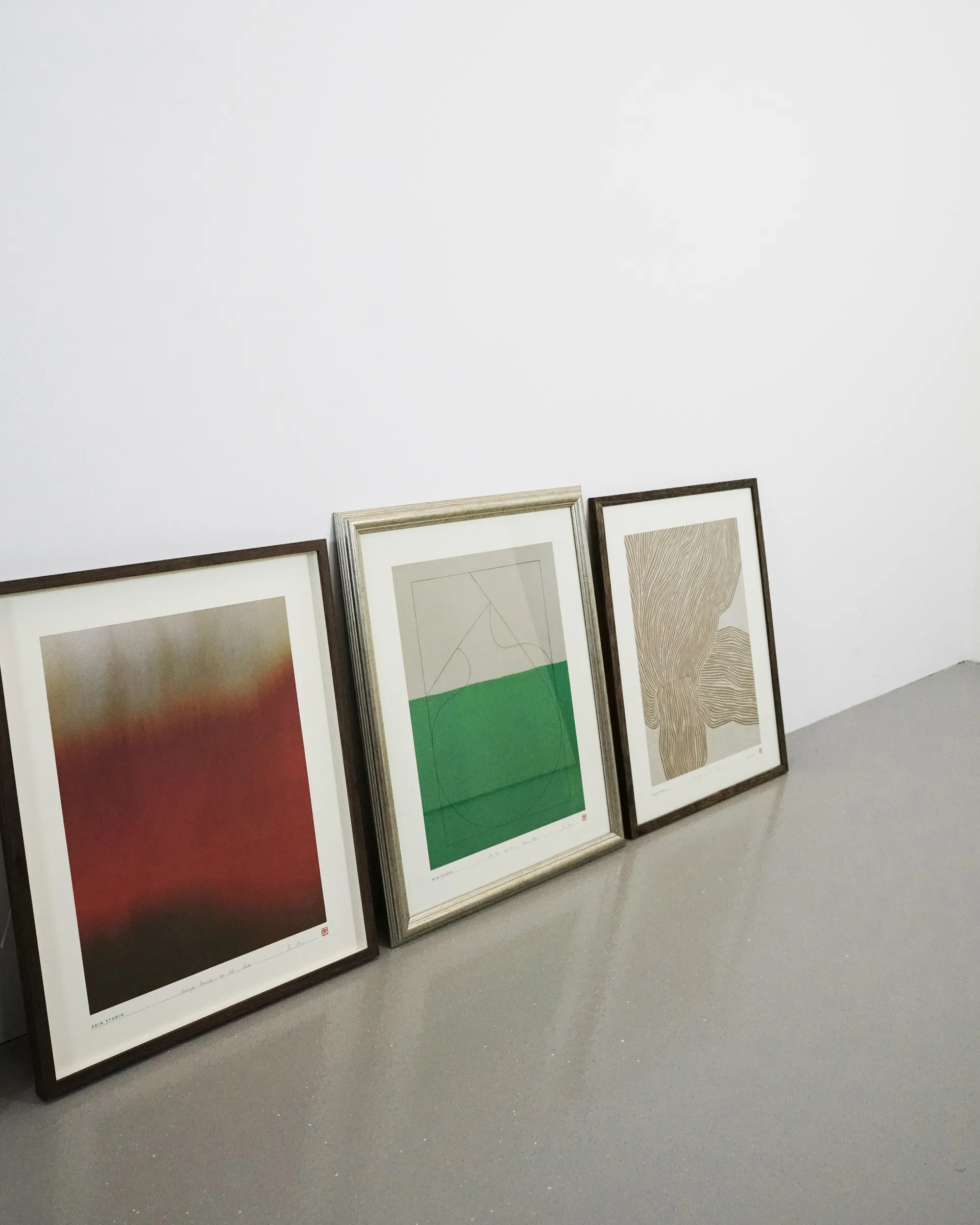 Orange Sunrise Poster 40 x 50 cm, No. 02 Hein Studio