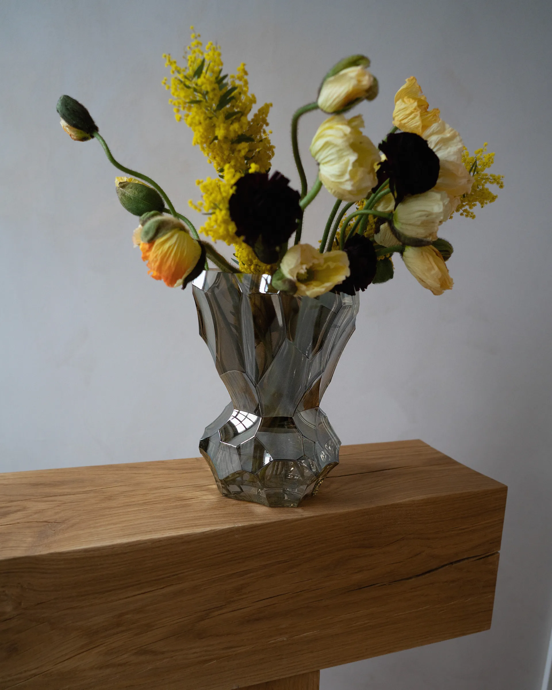 Reflection Vase 24 x 30 cm, Metallic Hein Studio