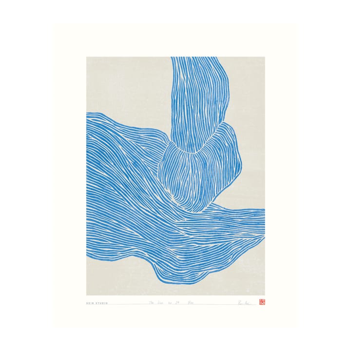 The Line Poster 40 x 50 cm, No. 24 Hein Studio