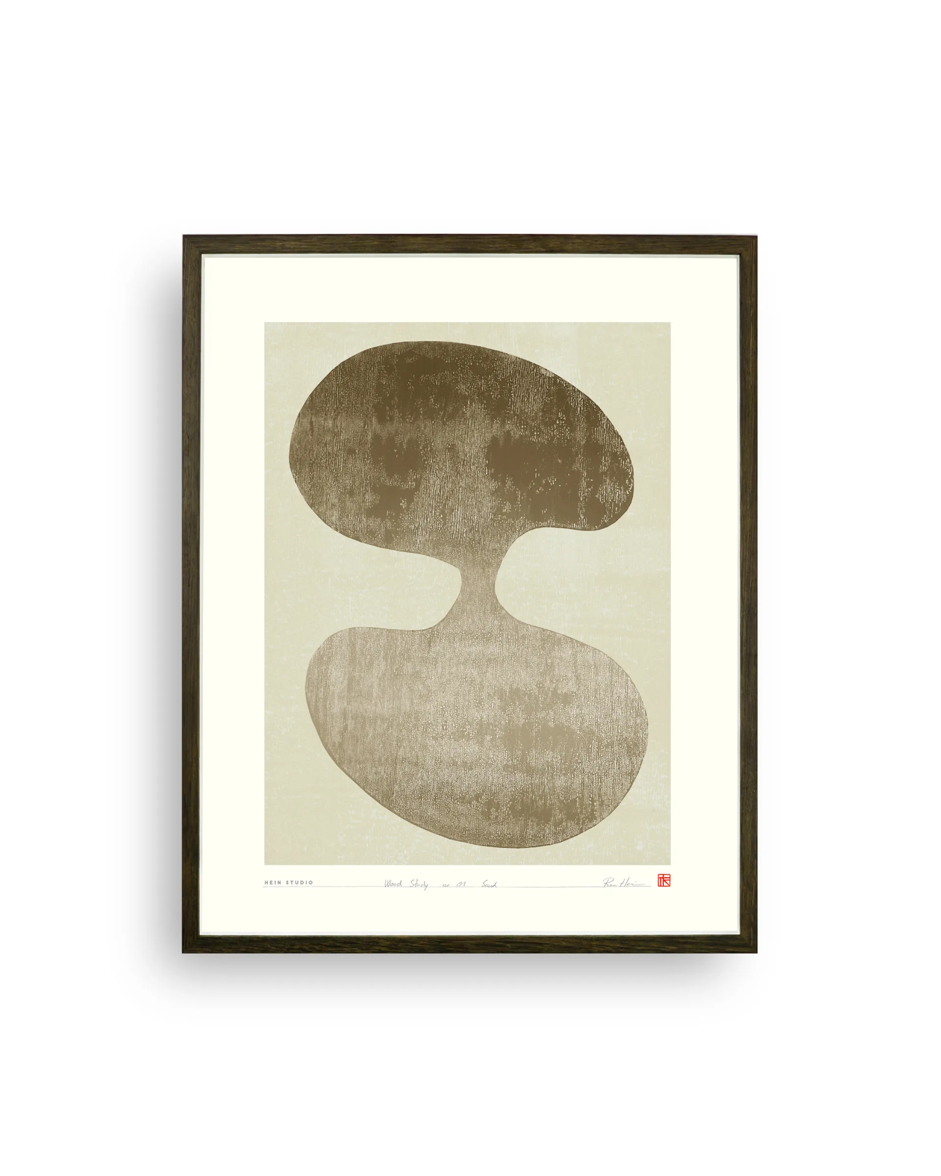 Wood Study Poster 40 x 50 cm, No. 01 Hein Studio