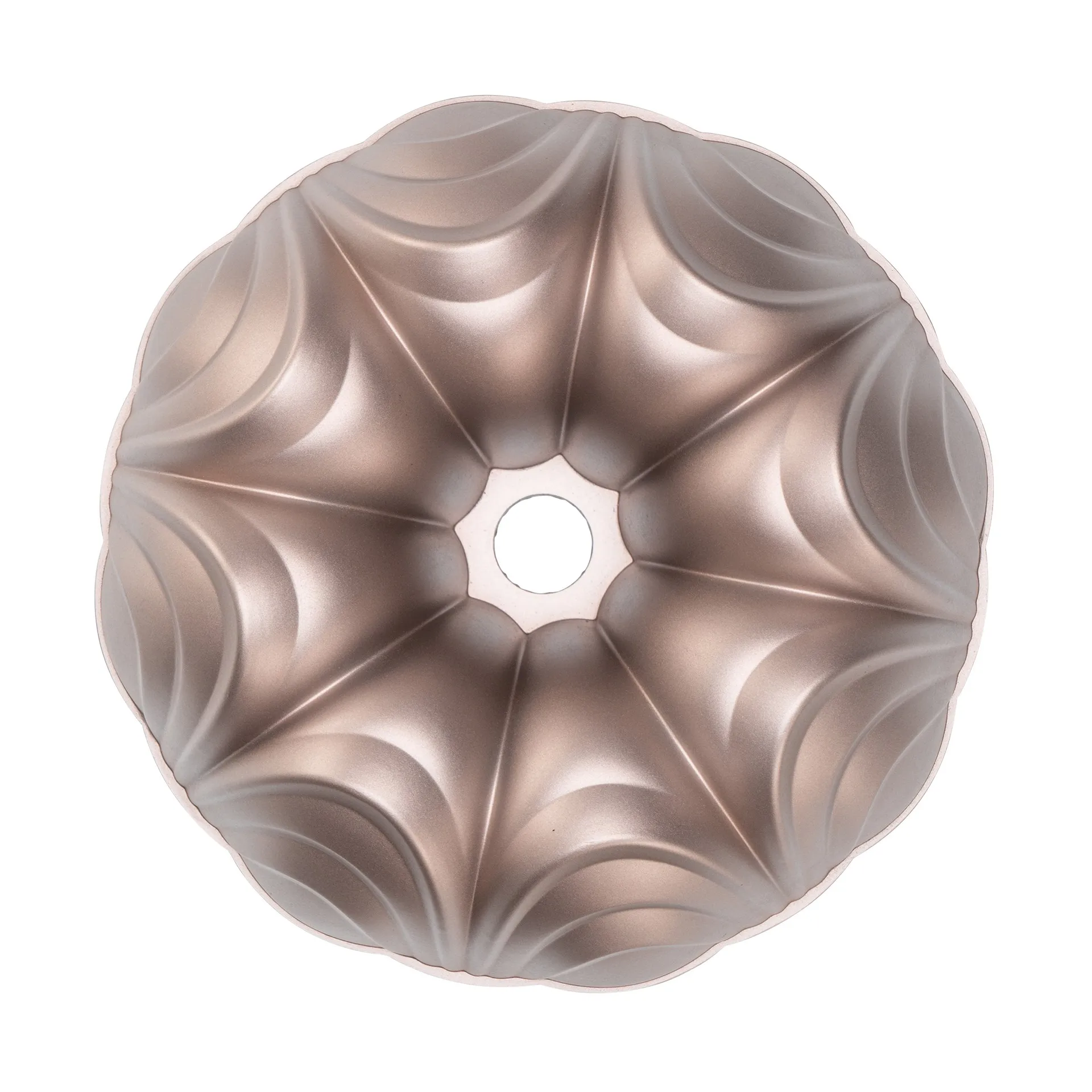 Heirol Backform aus gegossenem Aluminium, Regenbogen Heirol