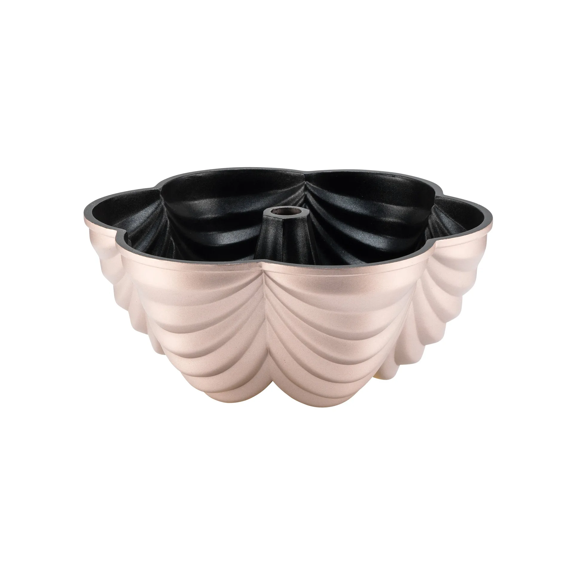 Heirol Backform aus gegossenem Aluminium, Roségold Heirol