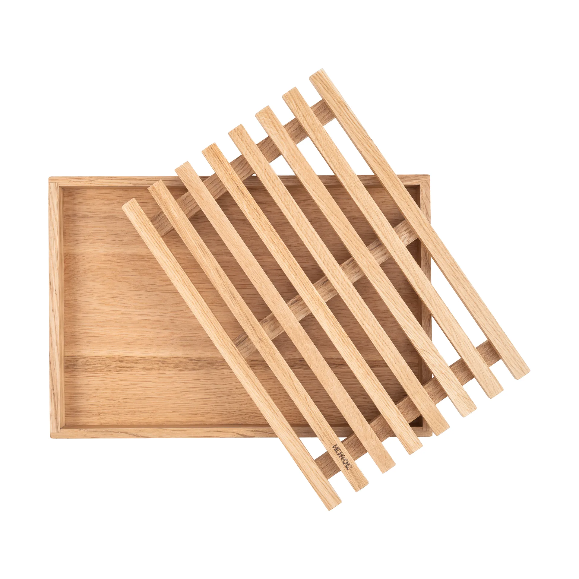 Heirol Brotschneidebrett, Eiche-35,5x24,5 cm Heirol
