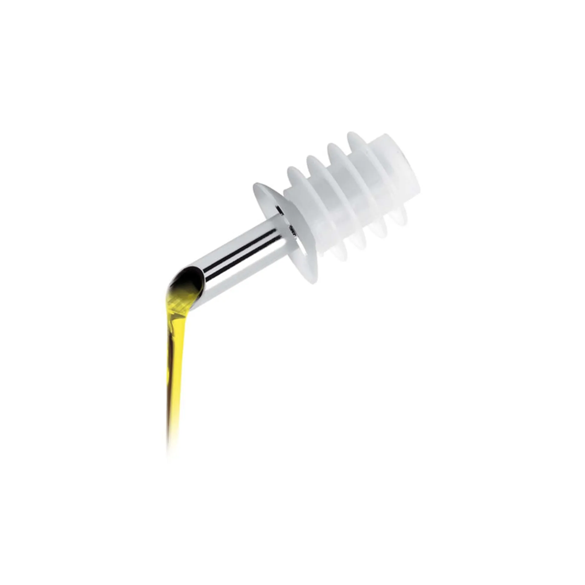 Heirol Ölausgießer mit Tropfstopp, Stainless steel Heirol