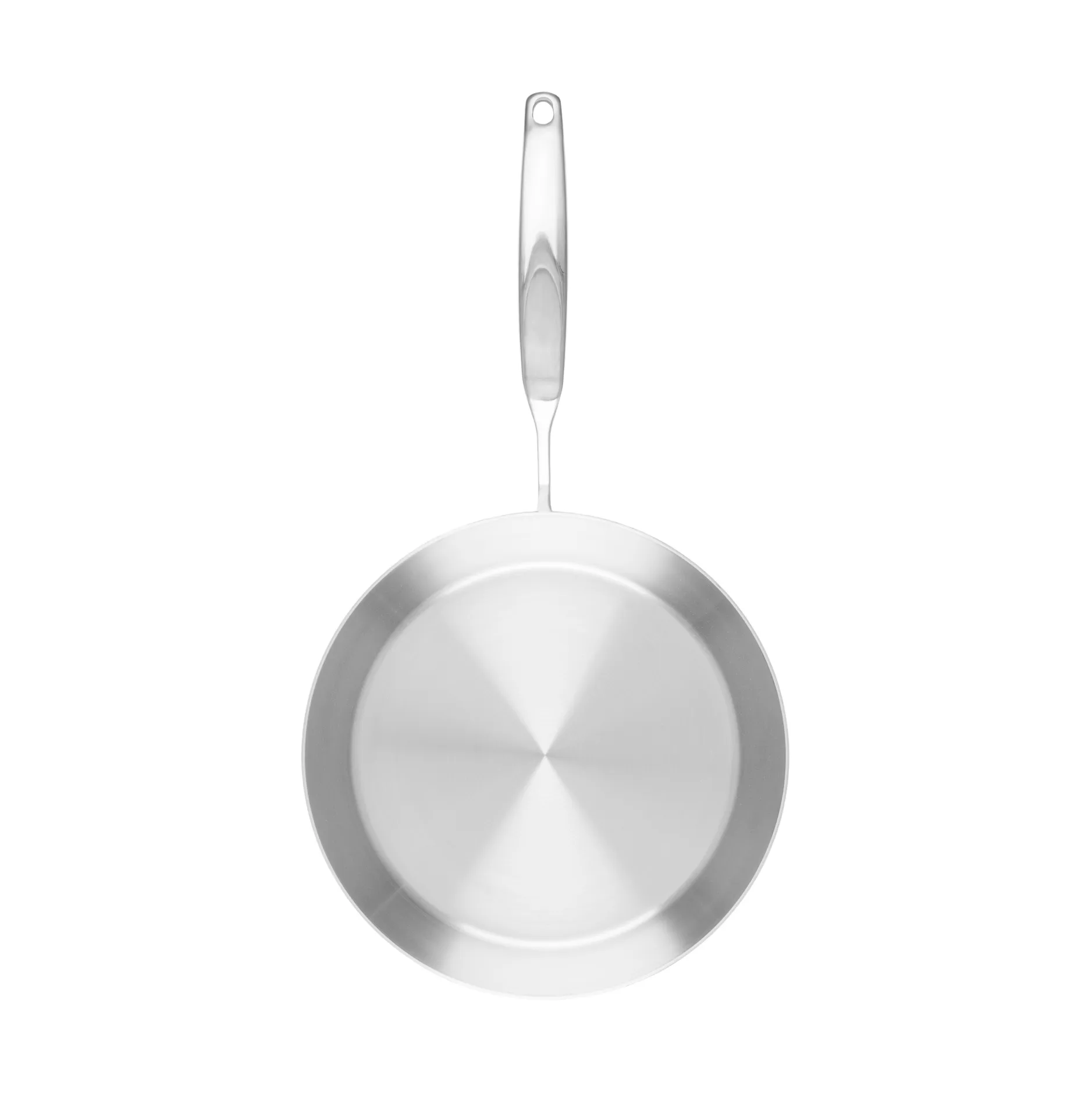 Heirol Steely Classic Triply Bratpfanne, Edelstahl Heirol