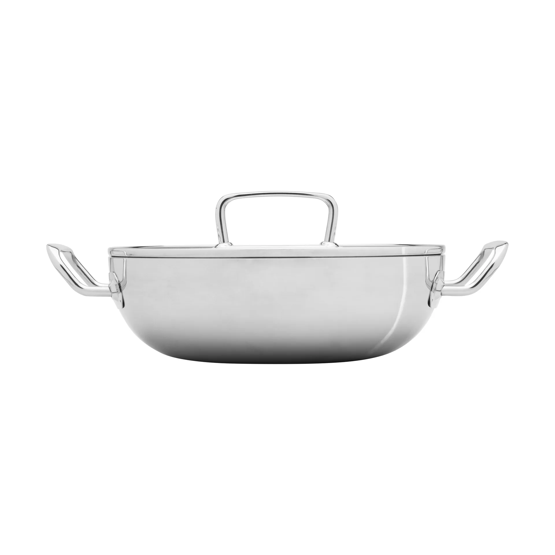 Heirol Steely Classic Triply Sauteuse 3,4 Liter, Edelstahl Heirol