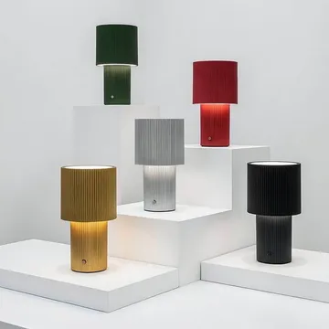 Iluma tragbare Tischlampe - Gold - Herstal