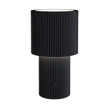 Iluma tragbare Tischlampe - Jet black - Herstal