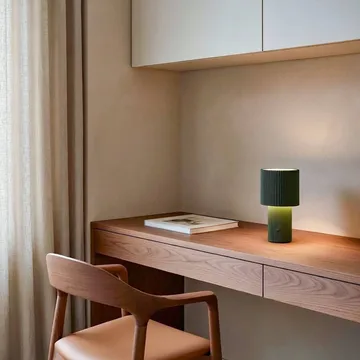 Iluma tragbare Tischlampe - Olivgrün - Herstal